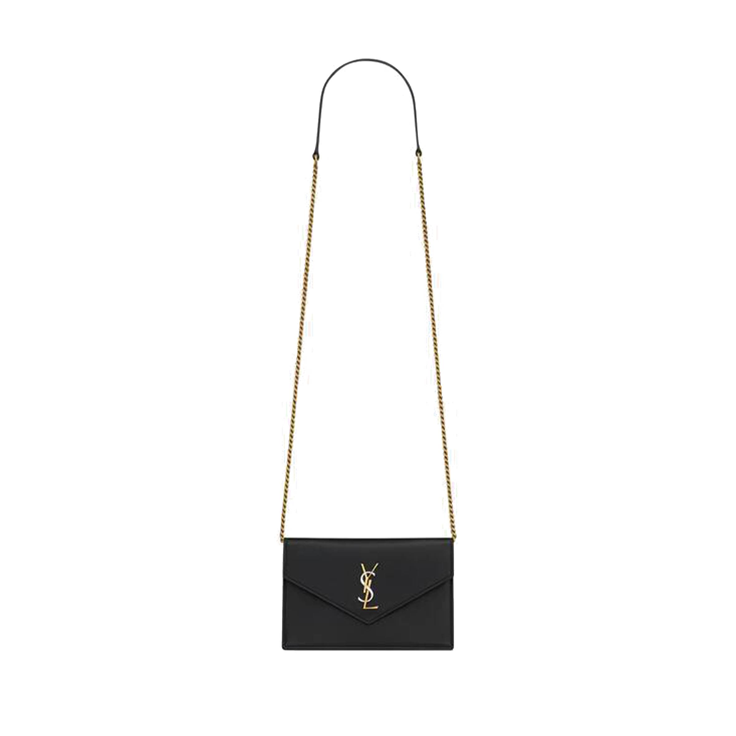 Y*L cassandre envelope chain wallet in smooth leather 743050aab4k1025 (19*12.5*3.5cm)