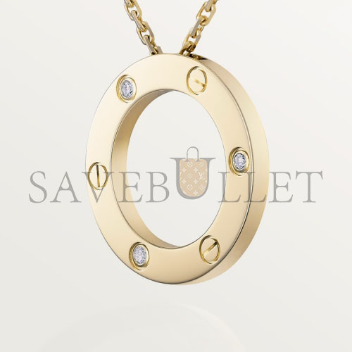 ca*t*er  love necklace, 3 Di*m*nds b7014500