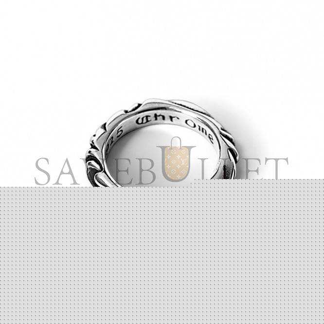 Ch**me He**ts scroll band ring