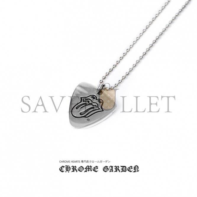 Ch**me He**ts rolling stones guitar pick charm