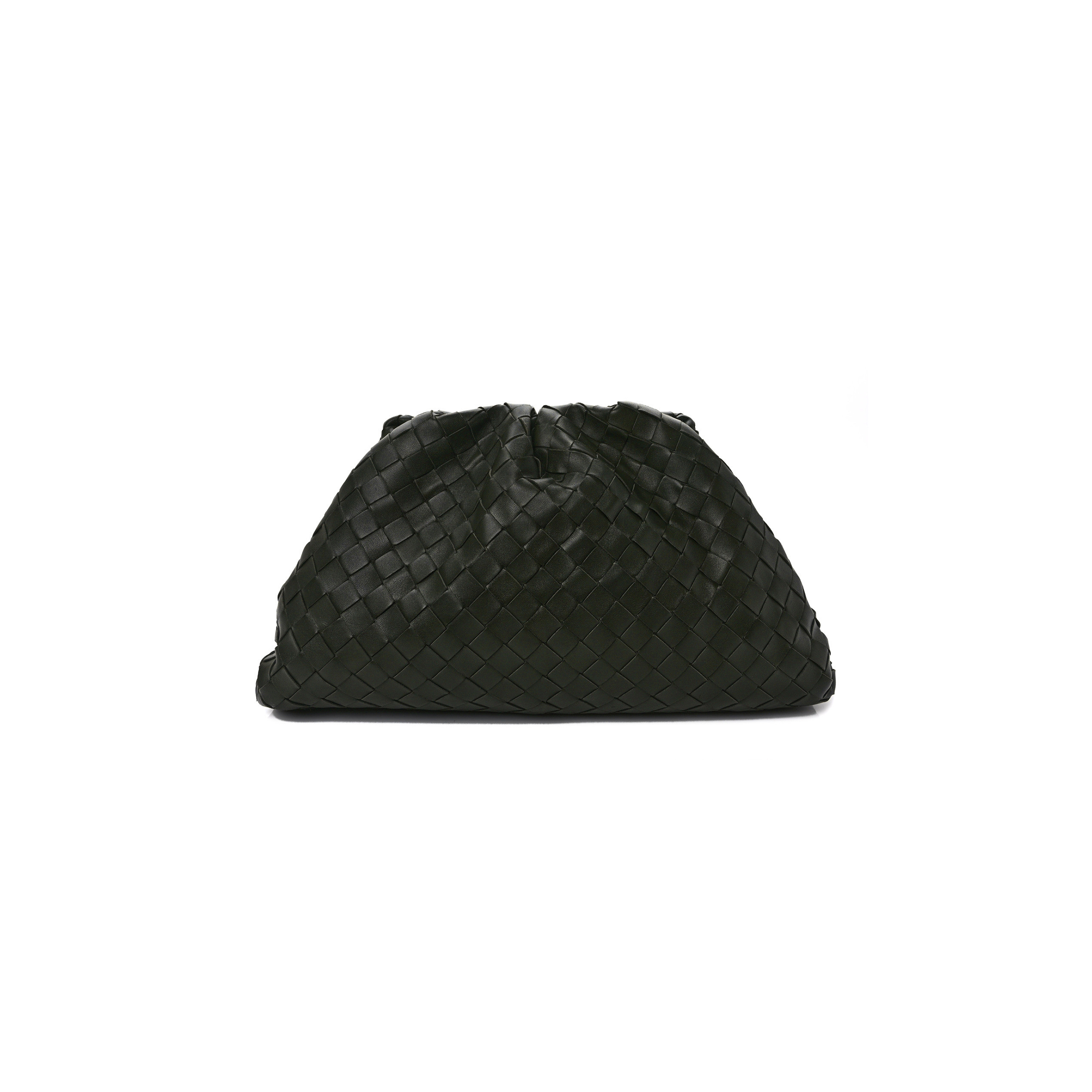 bo*te*ga Ve*ne*ta nappa maxi intrecciato the pouch oversized clutch camping (36*20*6cm)