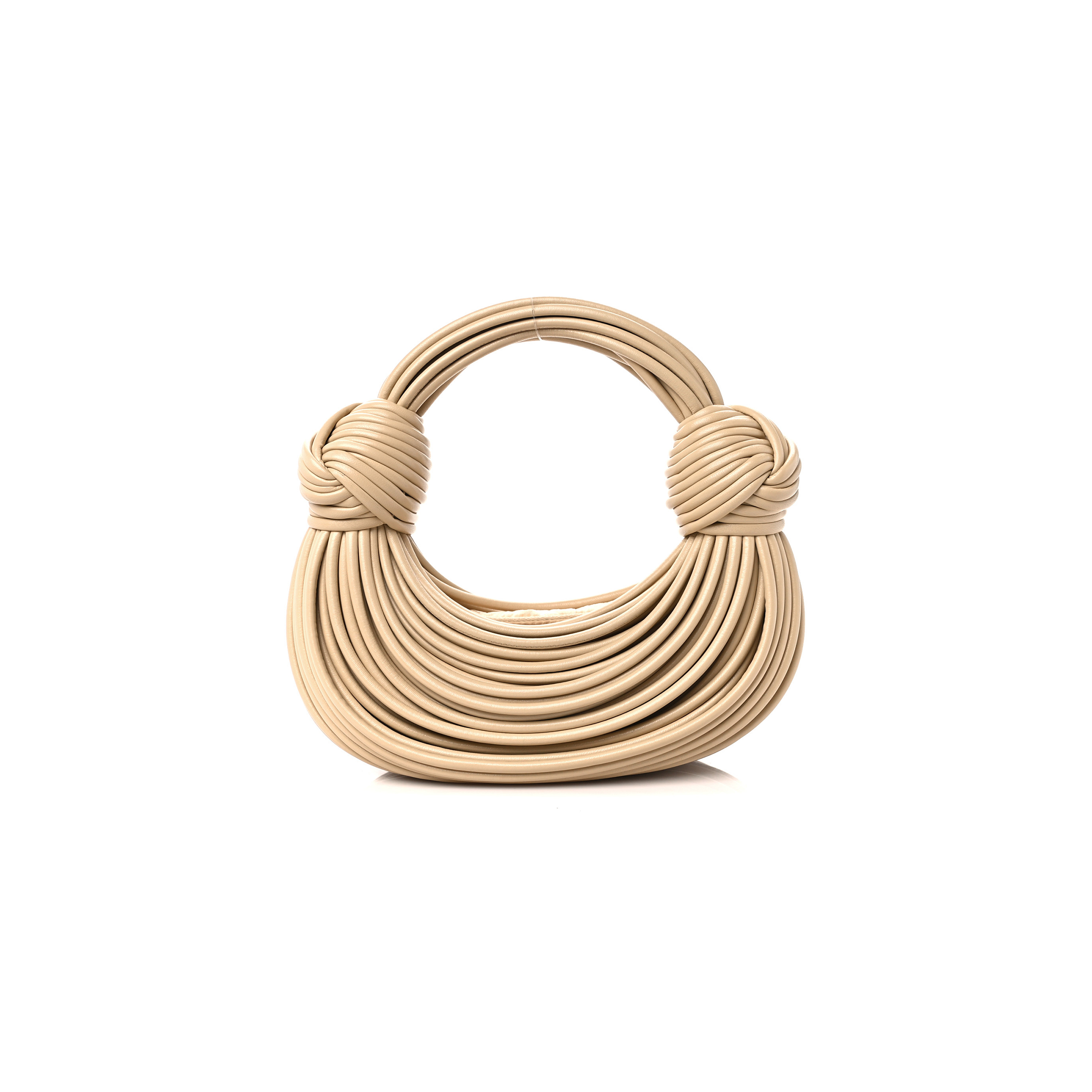bo*te*ga Ve*ne*ta nappa mini tubular double knot porridge (26*10*9cm)