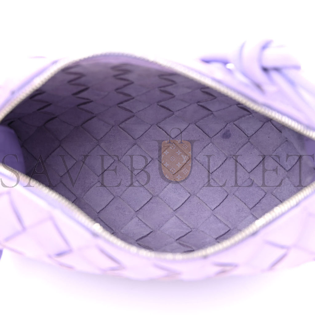 bo*te*ga Ve*ne*ta nappa intrecciato mini loop camera bag wisteria (17＊10＊6cm)
