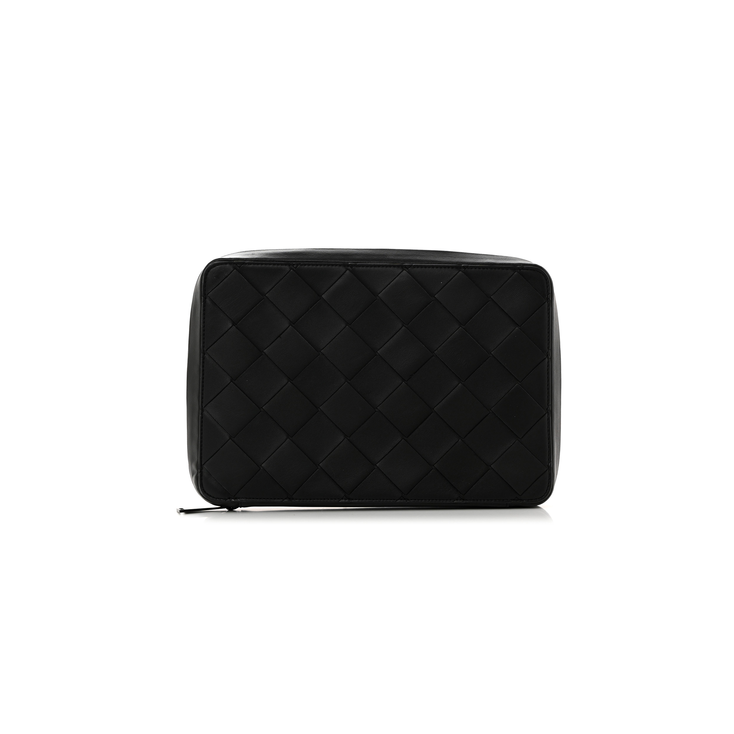 bo*te*ga Ve*ne*ta nappa intrecciato organizer case black (28*19*4cm)