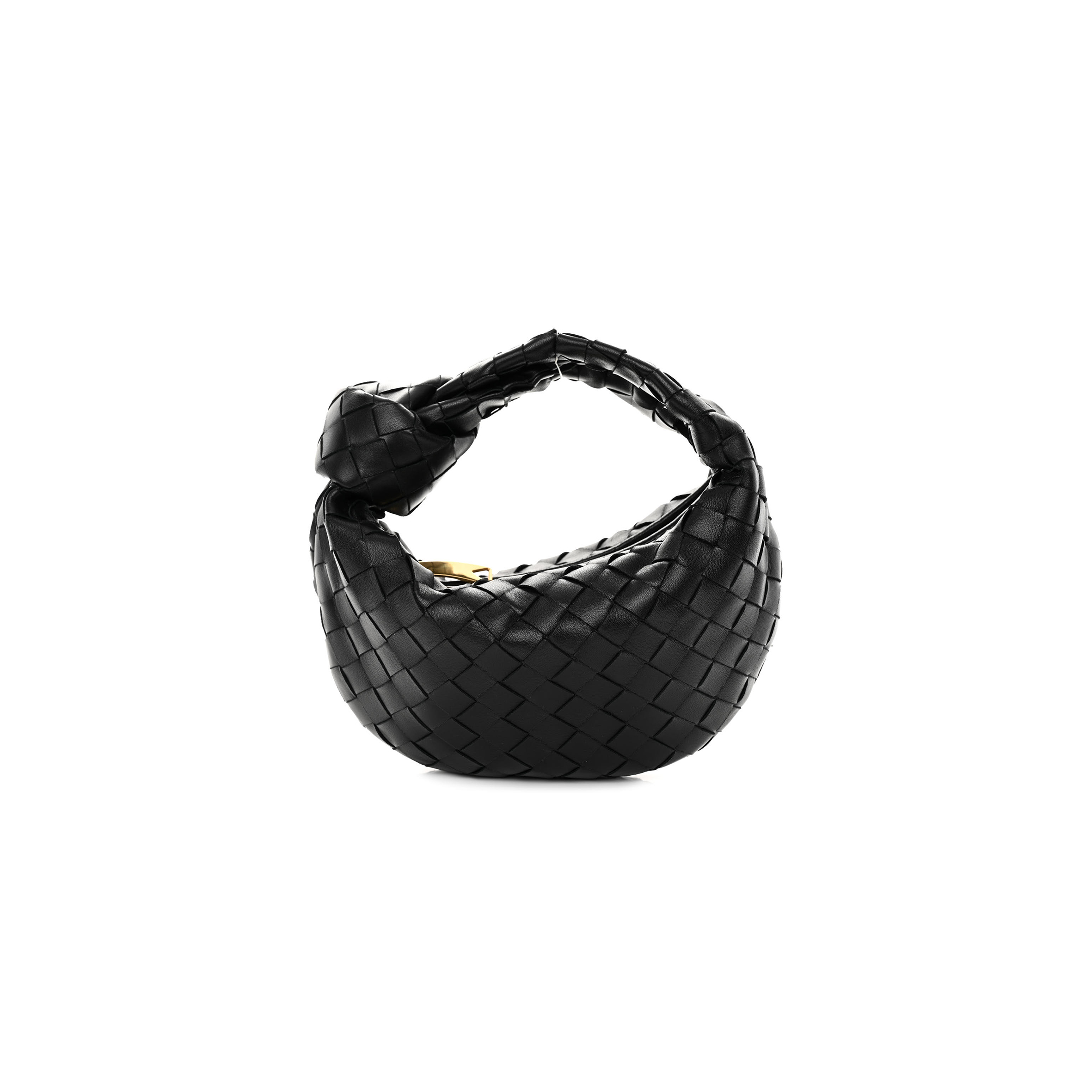 bo*te*ga Ve*ne*ta nappa intrecciato mini jodie black (25*17*6cm)