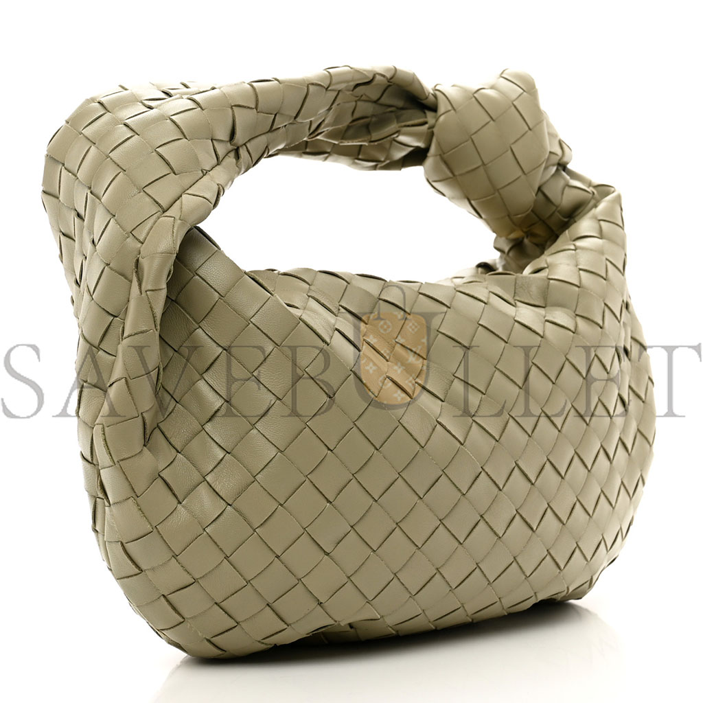 bo*te*ga Ve*ne*ta nappa intrecciato teen jodie hobo travertine (37*21cm)