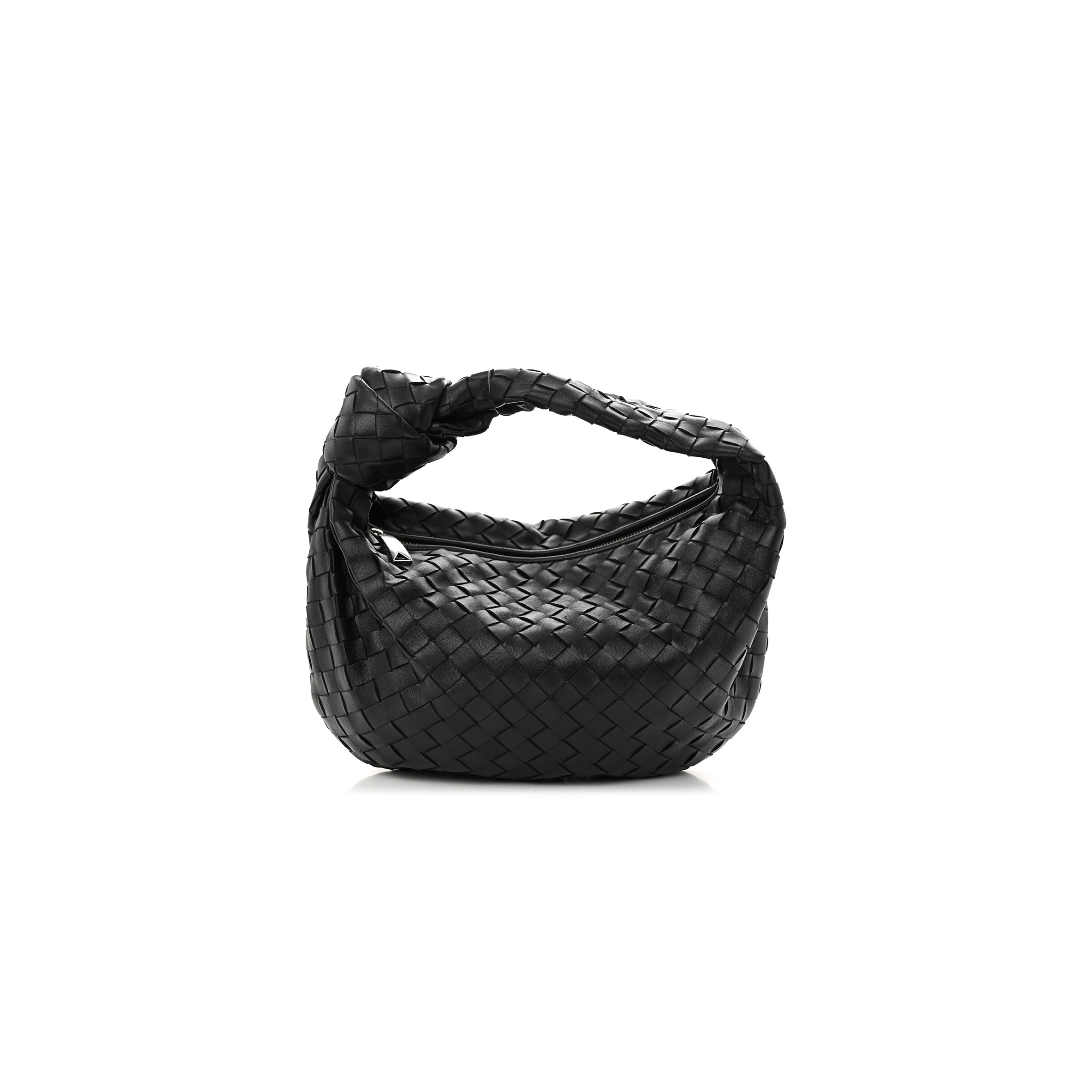 bo*te*ga Ve*ne*ta nappa intrecciato teen jodie hobo black (36*23*8cm)
