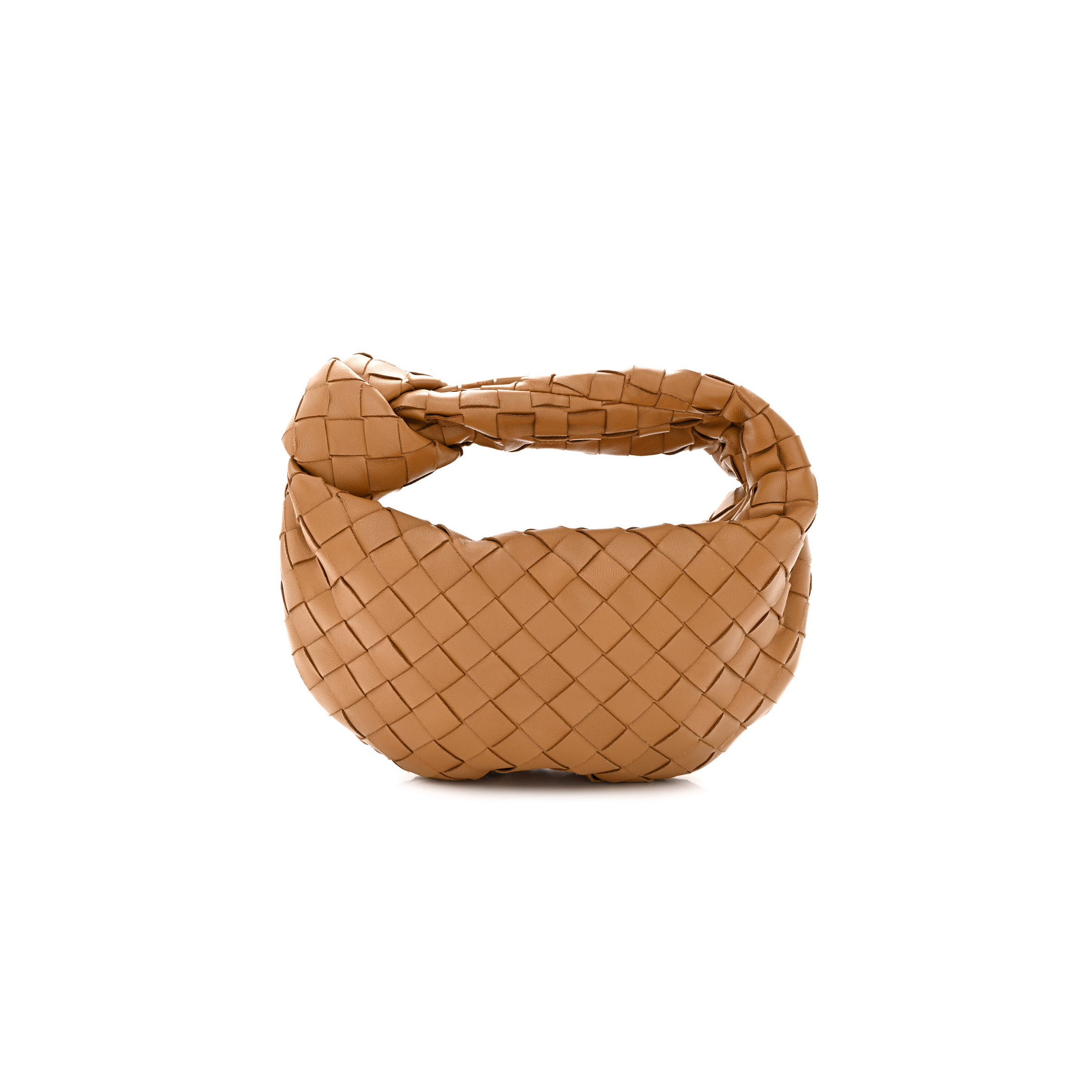 bo*te*ga Ve*ne*ta nappa intrecciato mini jodie caramel (23*13*5cm)