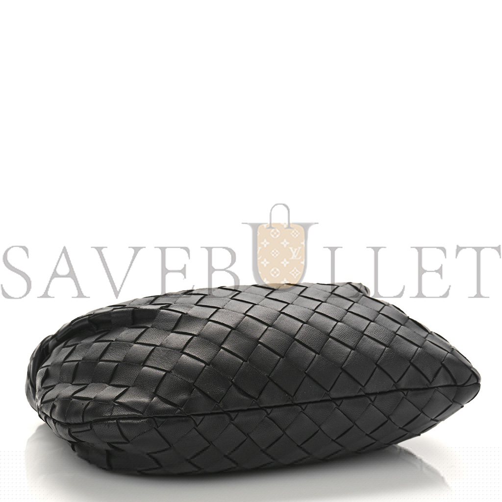 bo*te*ga Ve*ne*ta nappa intrecciato mini jodie black (25*13*7cm)