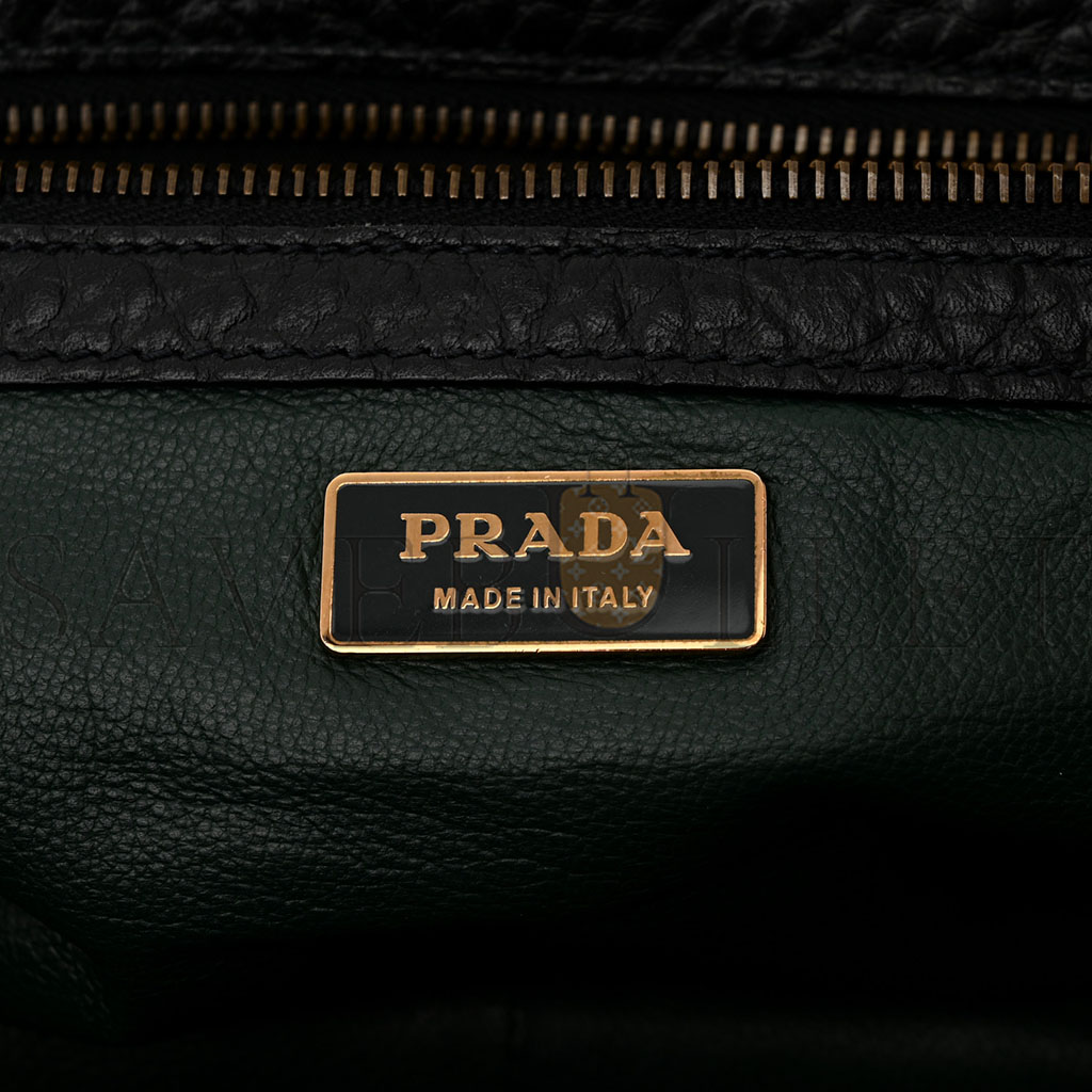 Pra*a cervo berlino satchel black (31*20*15cm)