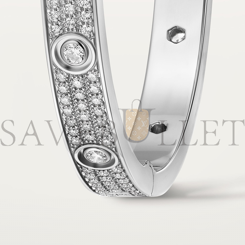 ca*t*er  love bracelet, Di*m*nd-paved n6033602