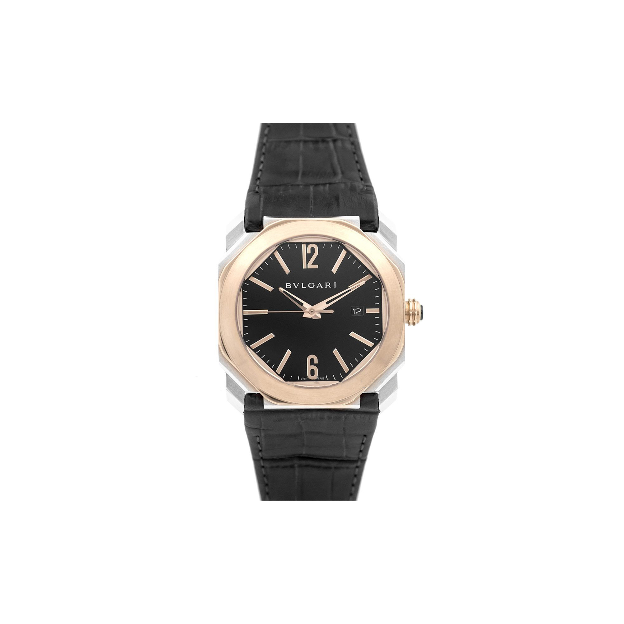 B*l*ai octo series gold men''s mechanical watch 007021