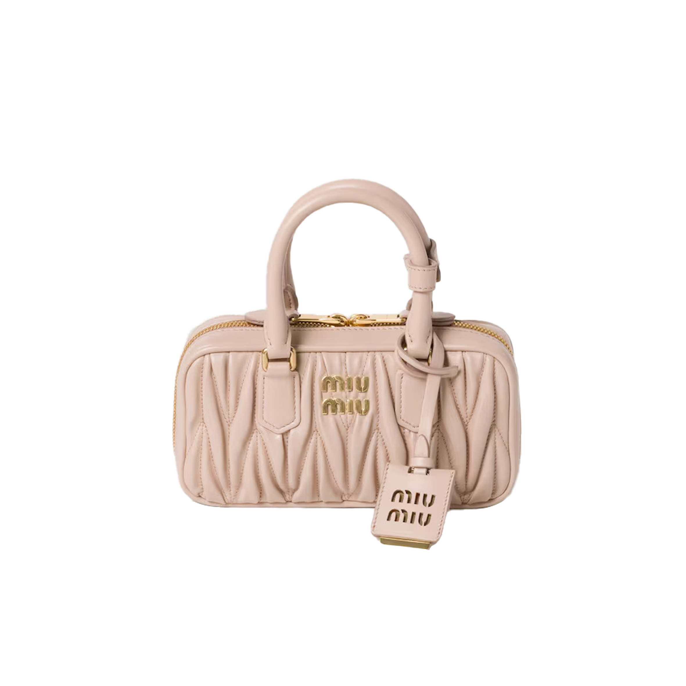 M1v M1v arcadie matelassÉ nappa leather mini-bag 5bp088 (19*10*5cm)