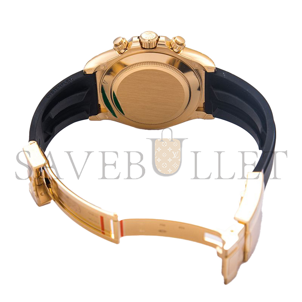 r*l*x daytona 18ct yellow gold mother of pearl dial Di*m*nds 40mm watch 116518ln