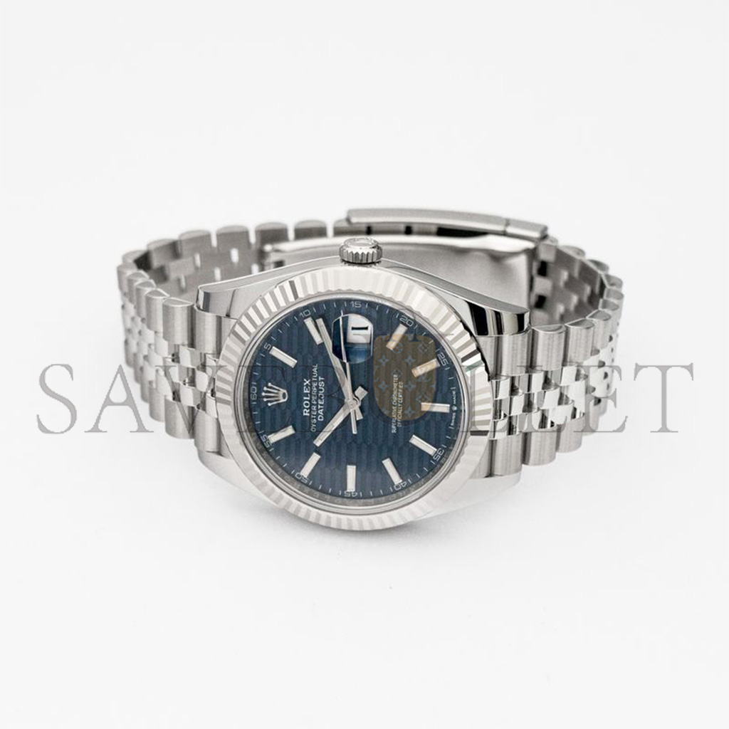 r*l*x datejust series blue dial men