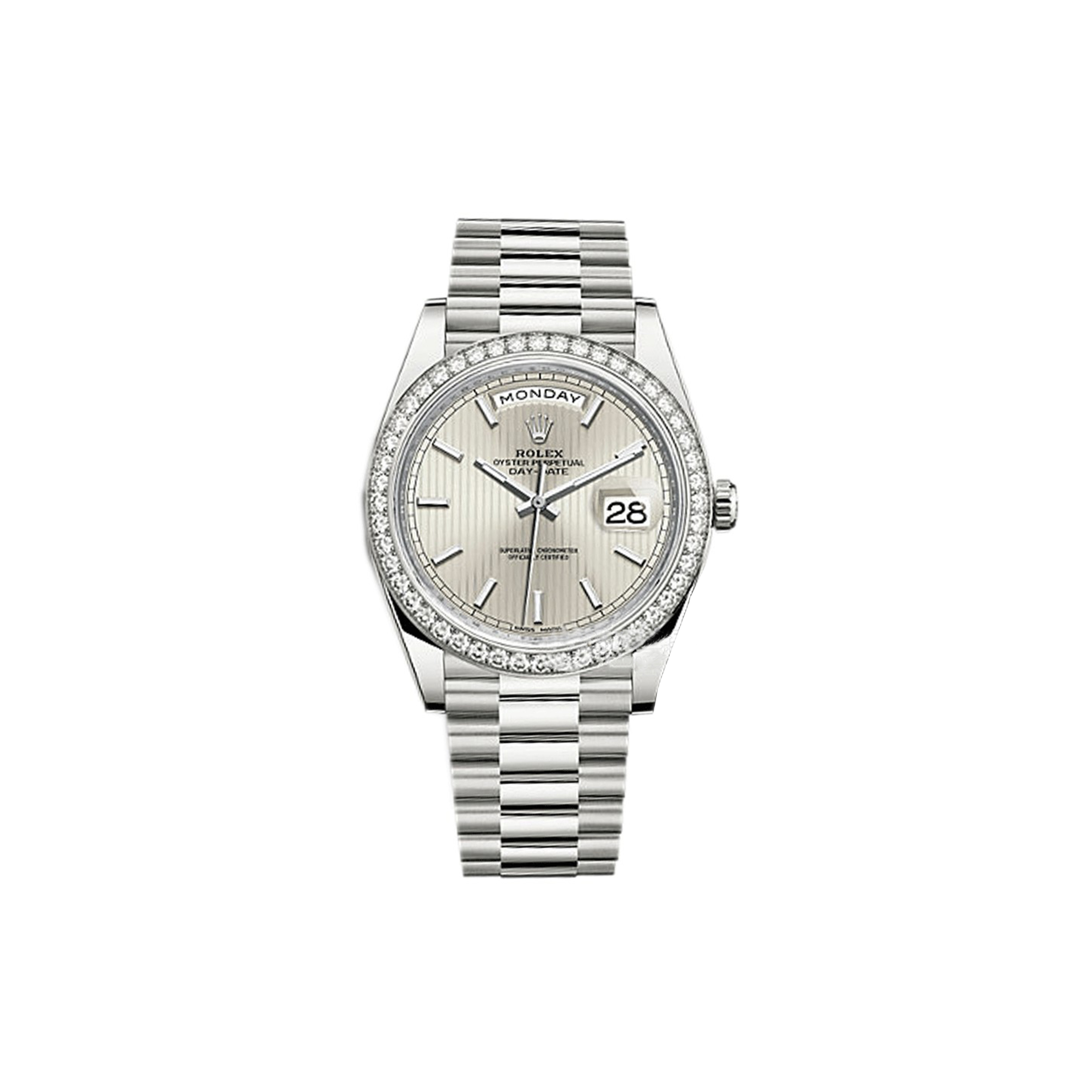 r*l*x day-date Di*m*nd mechanical watch 228349-0007