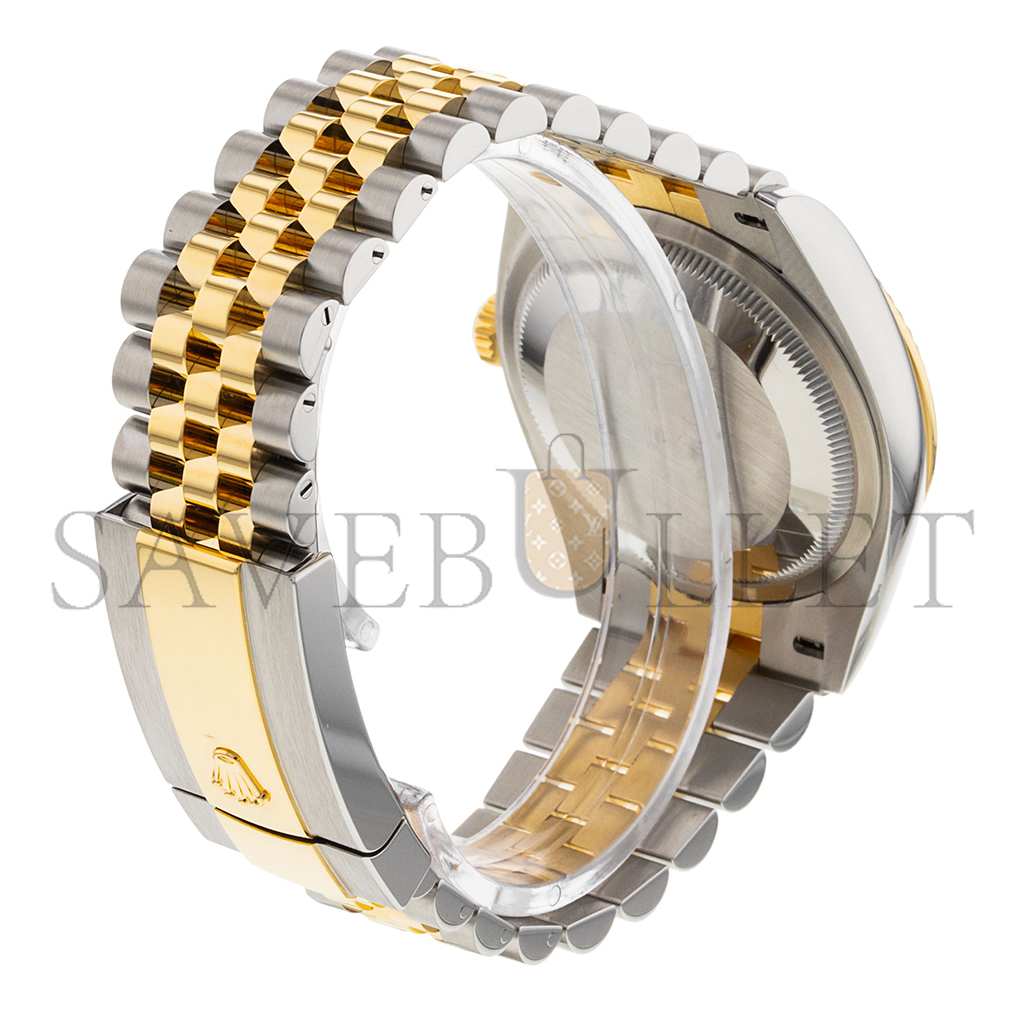 r*l*x datejust G01den palm watch 126233