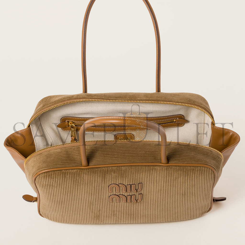 M1v M1v beau corduroy top-handle bag 5bb163 (34*20*10cm)