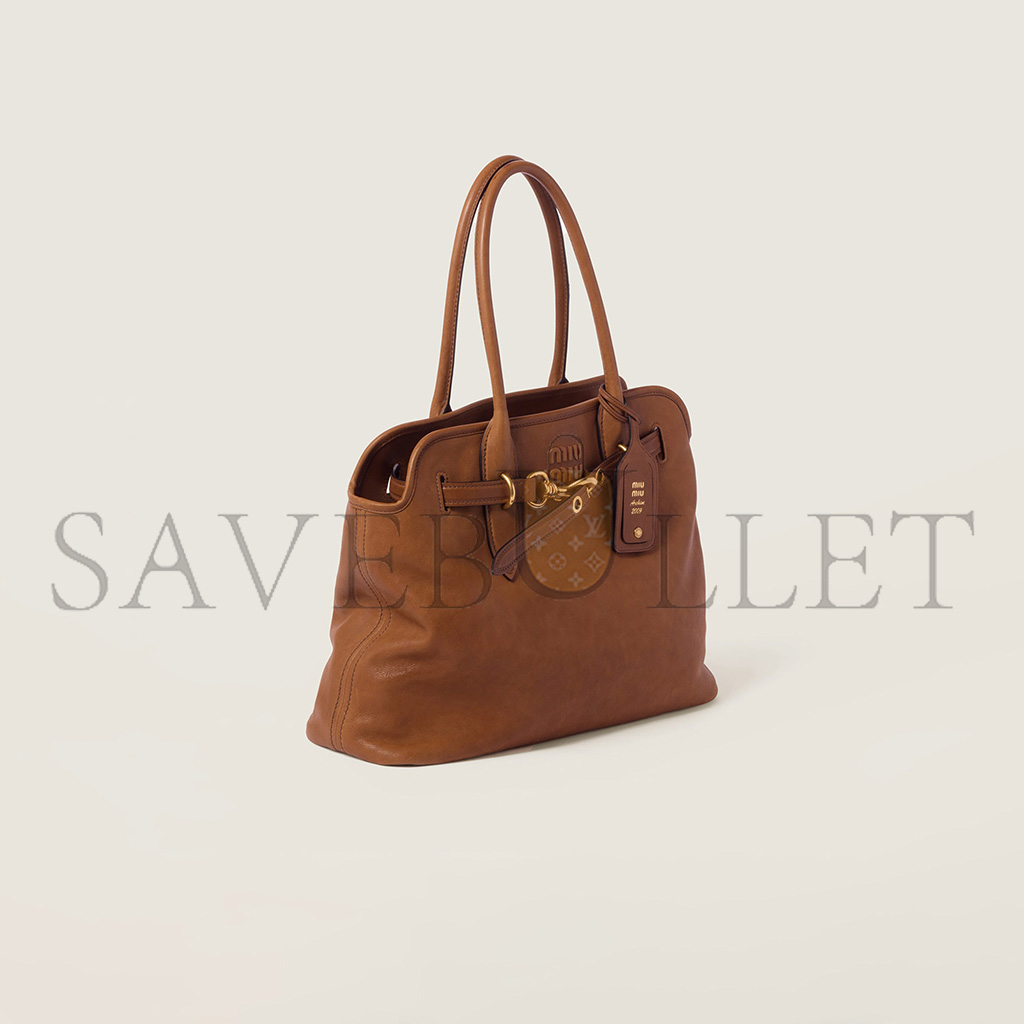 M1v M1v aventure nappa leather bag 5bg291 (39*24*13cm)