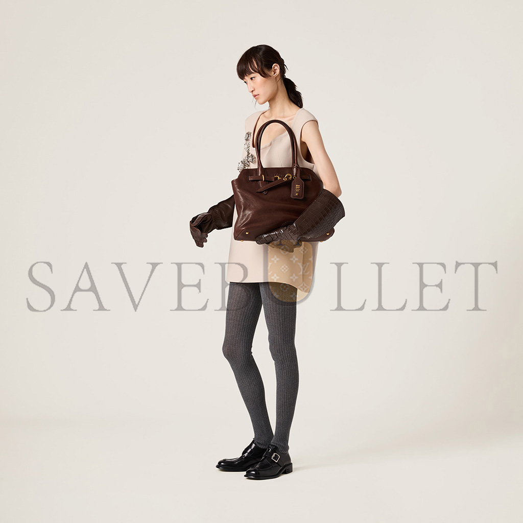 M1v M1v aventure nappa leather bag 5bg291 (39*24*13cm)