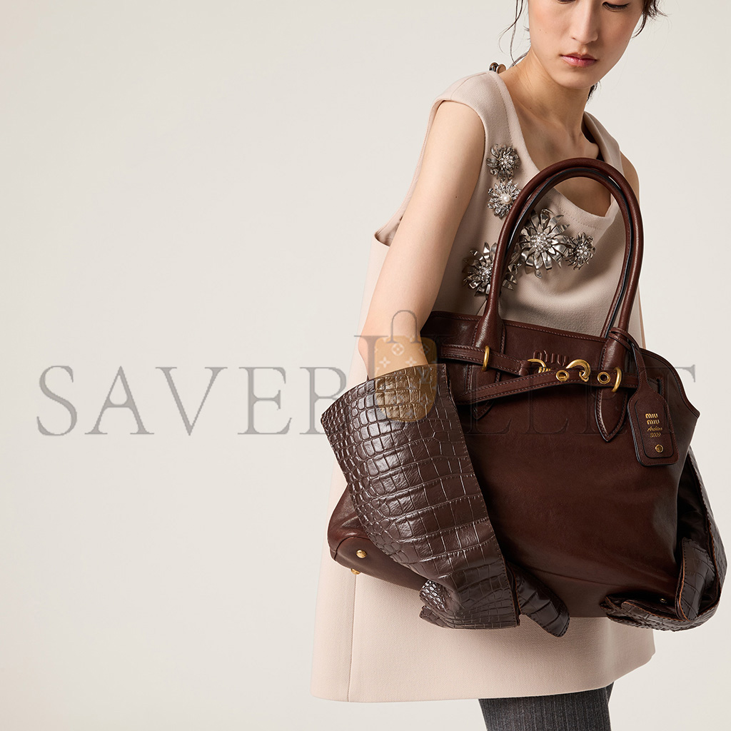 M1v M1v aventure nappa leather bag 5bg291 (39*24*13cm)