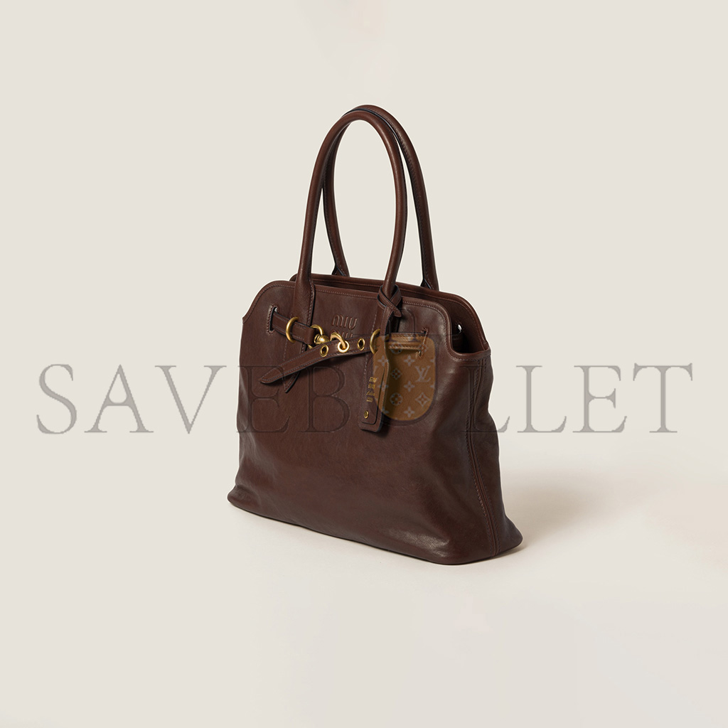M1v M1v aventure nappa leather bag 5bg291 (39*24*13cm)