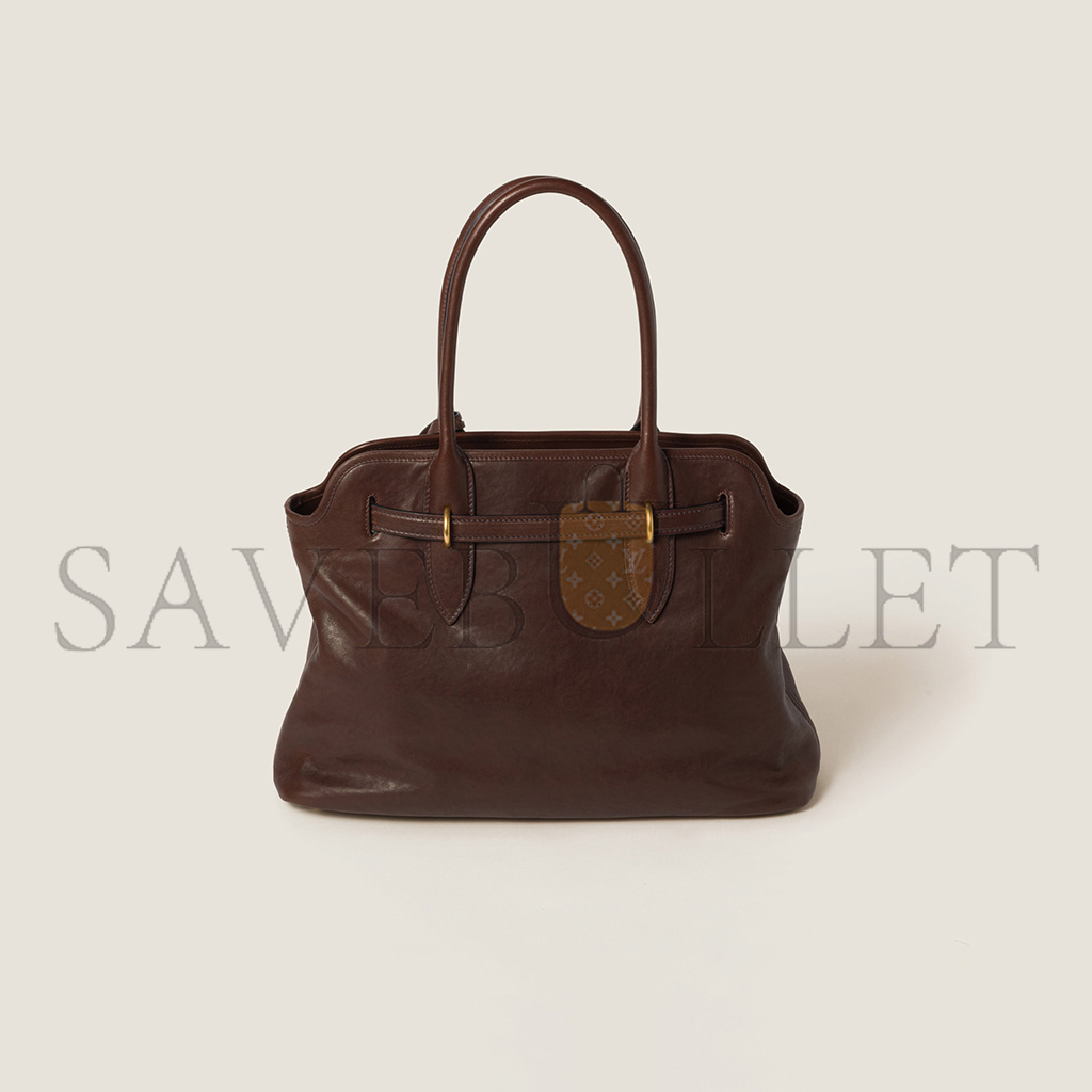 M1v M1v aventure nappa leather bag 5bg291 (39*24*13cm)