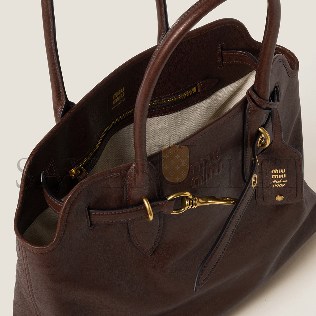 M1v M1v aventure nappa leather bag 5bg291 (39*24*13cm)