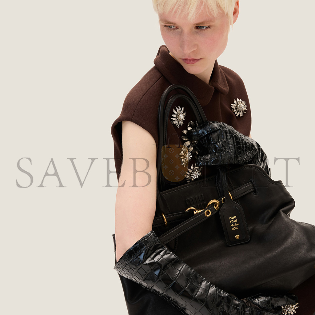 M1v M1v aventure nappa leather bag 5bg291 (39*24*13cm)