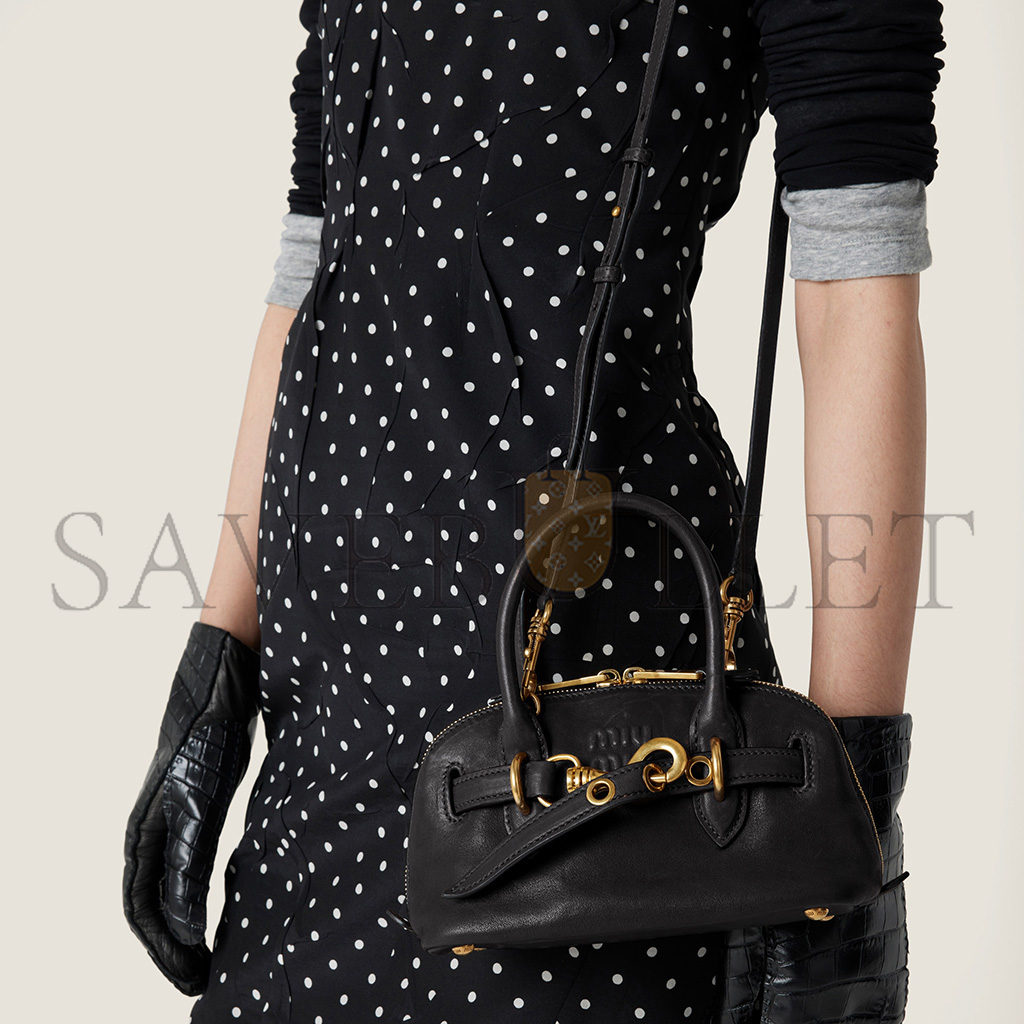 M1v M1v aventure mini nappa leather bag 5bp090 (21*13.2*8cm)