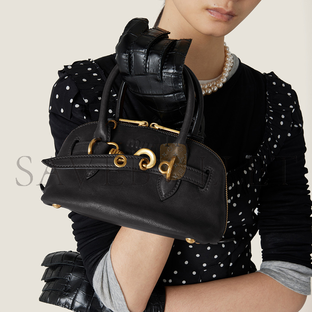 M1v M1v aventure mini nappa leather bag 5bp090 (21*13.2*8cm)