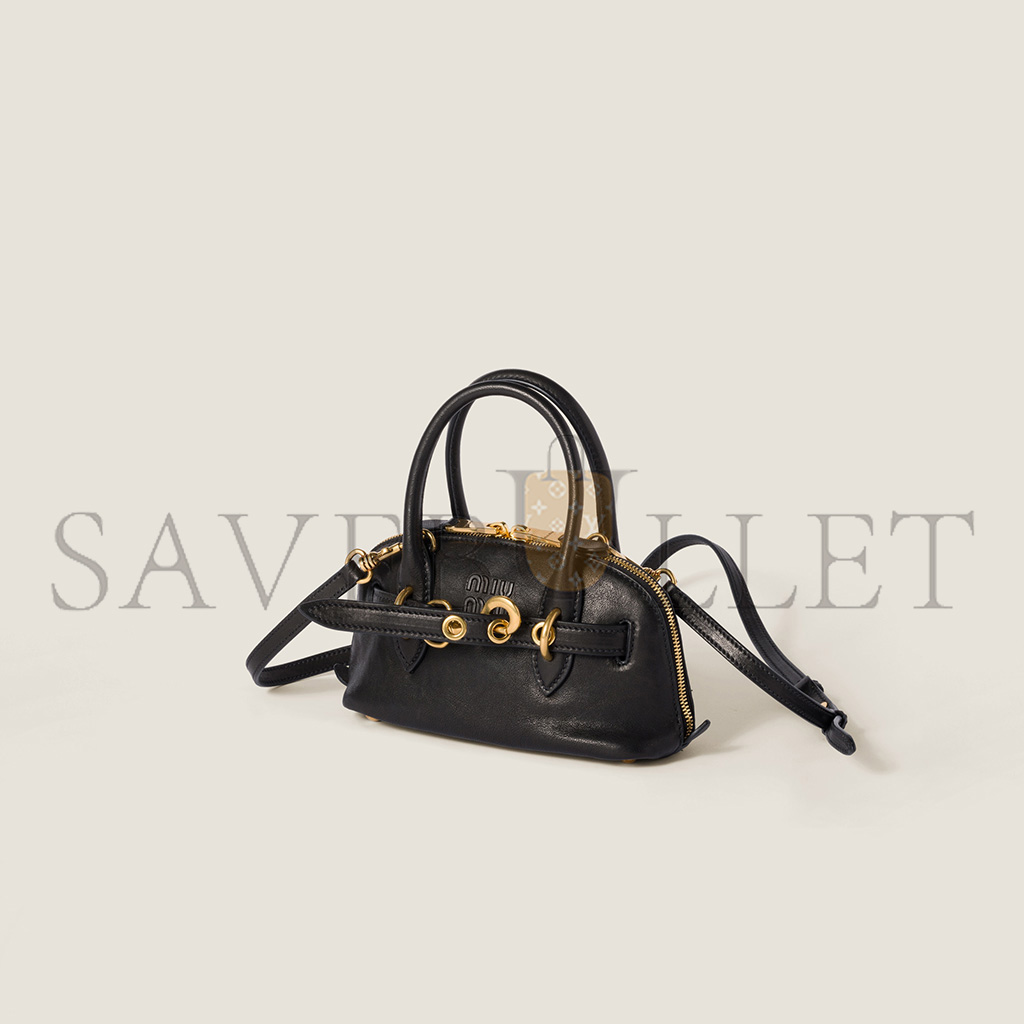 M1v M1v aventure mini nappa leather bag 5bp090 (21*13.2*8cm)