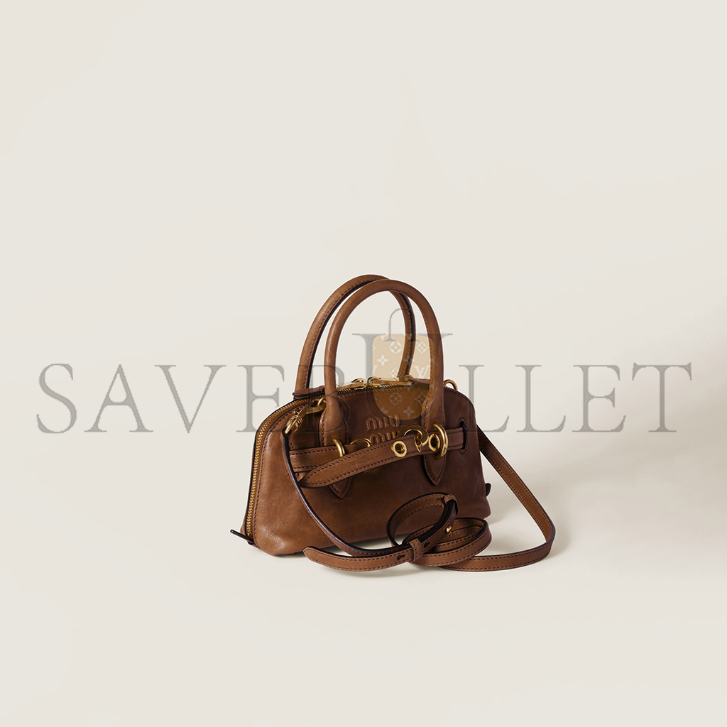 M1v M1v aventure mini nappa leather bag 5bp090 (21*13.2*8cm)