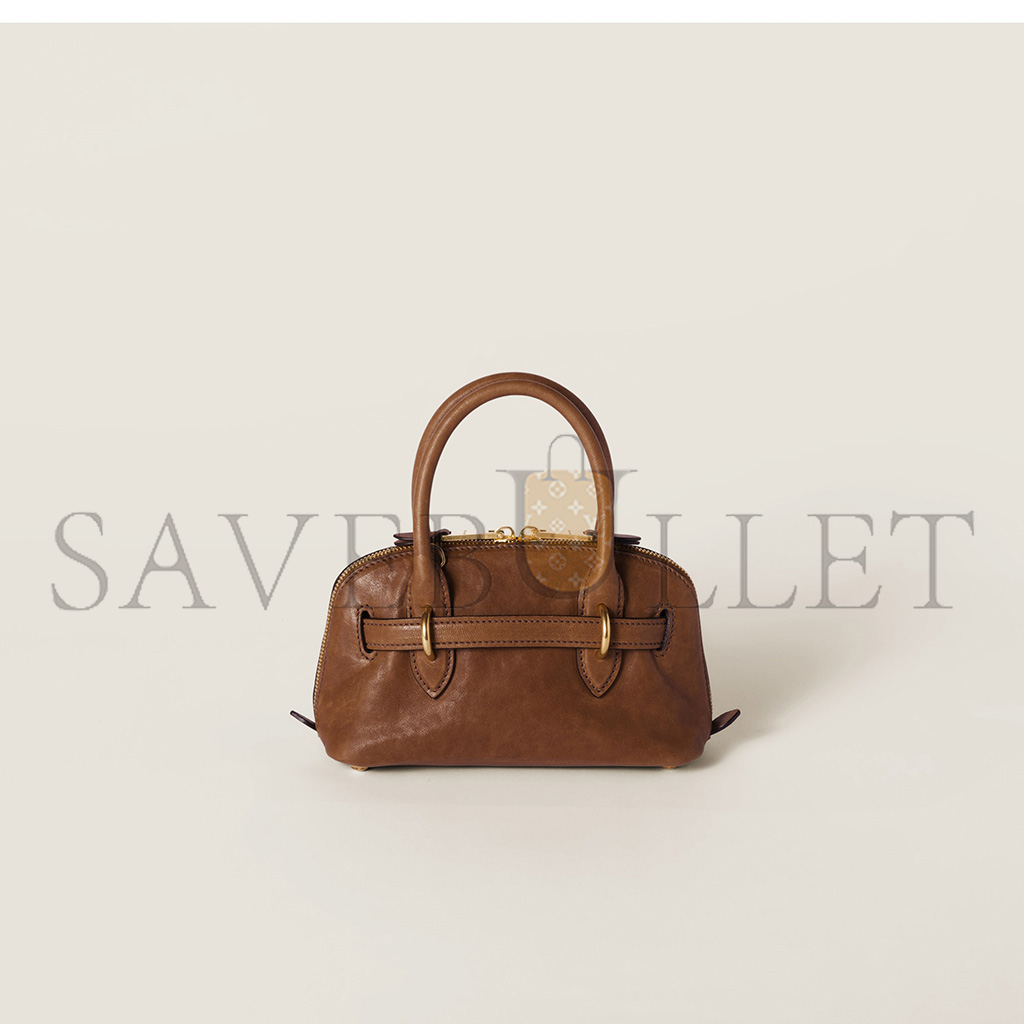 M1v M1v aventure mini nappa leather bag 5bp090 (21*13.2*8cm)