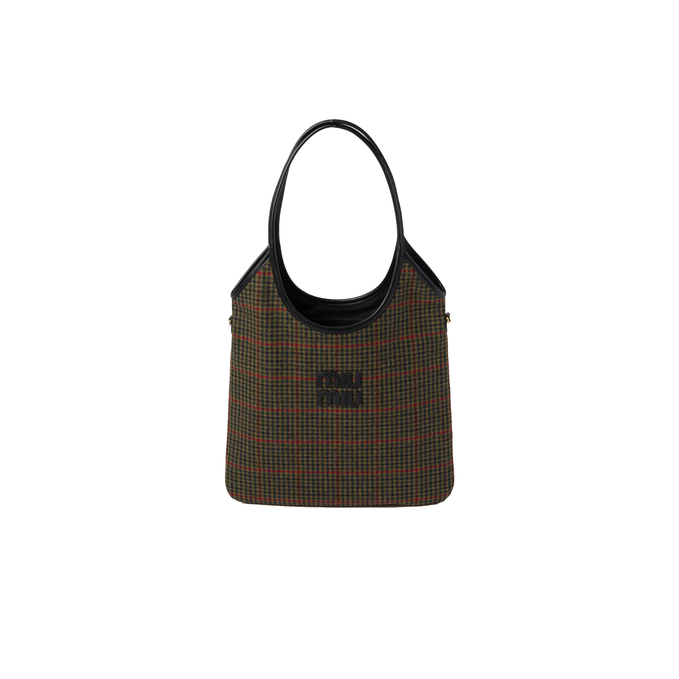 M1v M1v ivy tartan shopping bag 5bg281 (24*20cm)