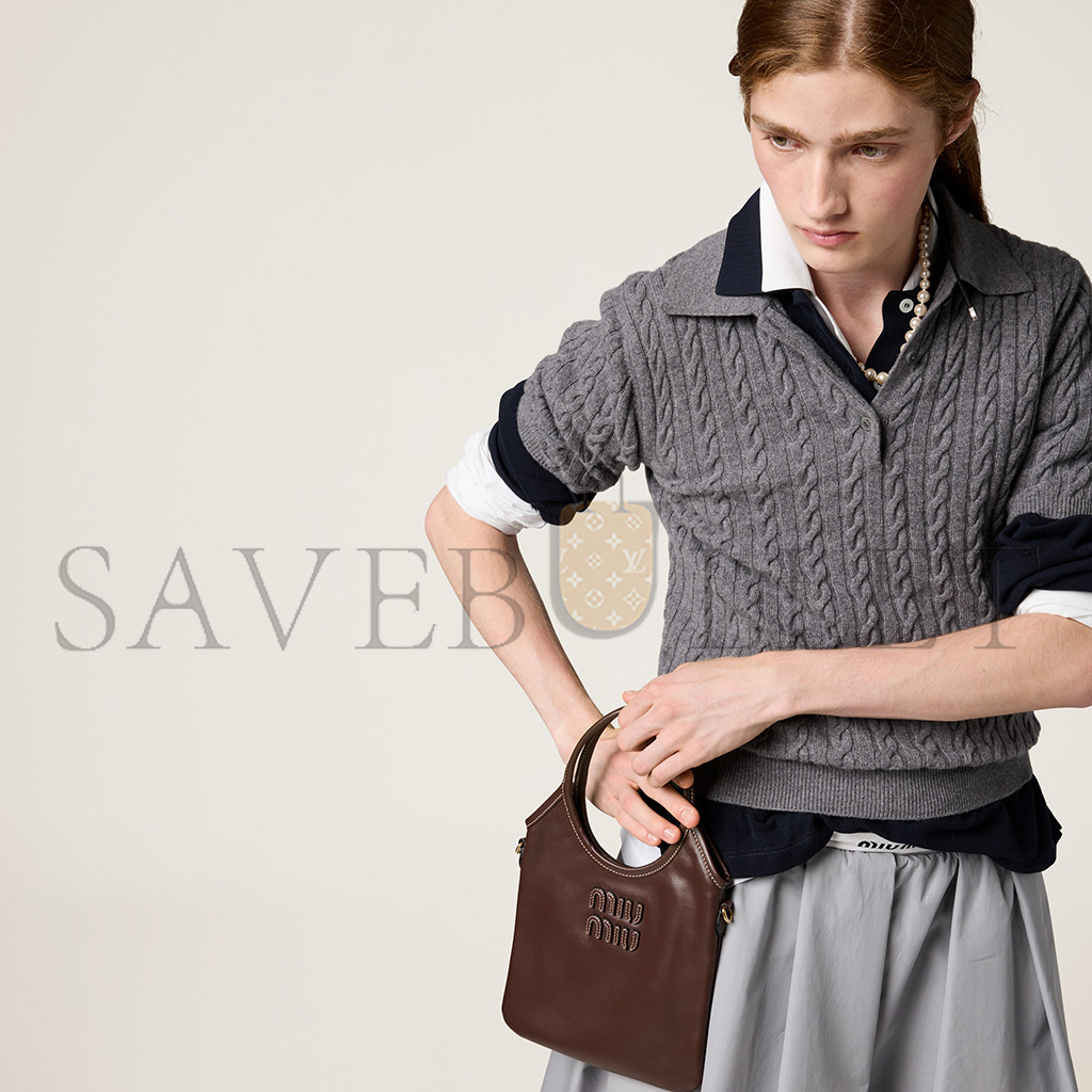 M1v M1v ivy leather handbag 5bg281 (24*20cm)