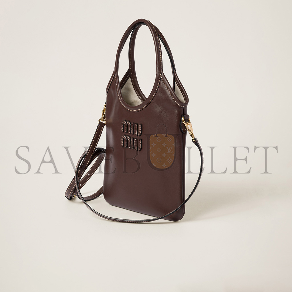 M1v M1v ivy leather handbag 5bg281 (24*20cm)