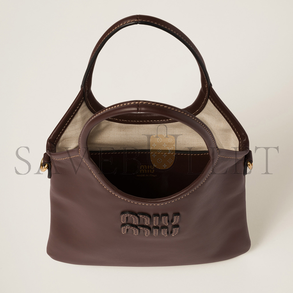 M1v M1v ivy leather handbag 5bg281 (24*20cm)