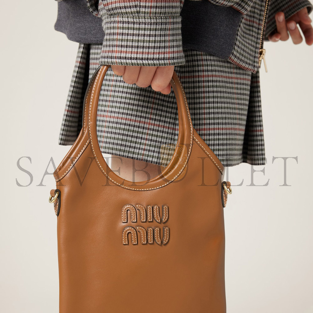 M1v M1v ivy leather handbag 5bg281 (24*20cm)