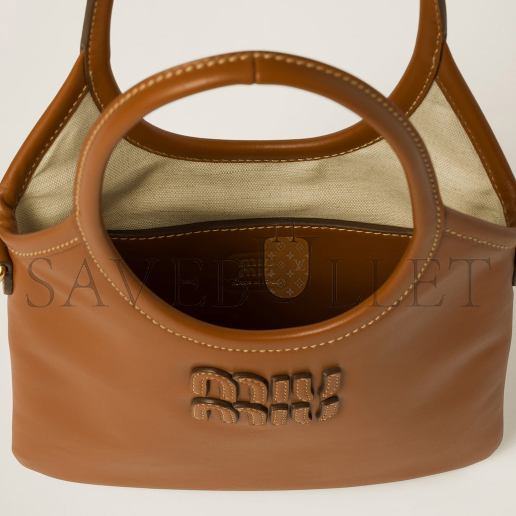 M1v M1v ivy leather handbag 5bg281 (24*20cm)