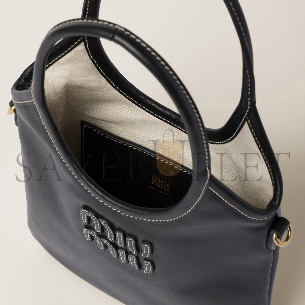 M1v M1v ivy leather handbag 5bg281 (24*20cm)