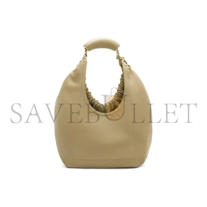 L0ew* medium soft nappa sheep leather squeeze bag a914q37x01-9584 (34*33*13.5cm)