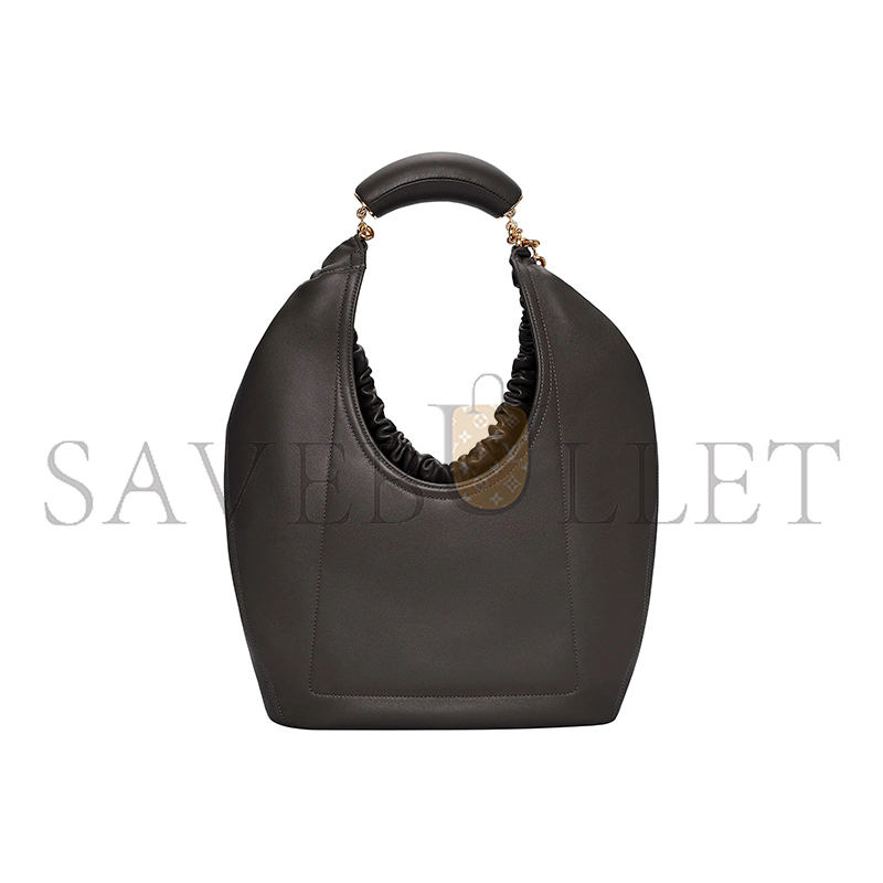 L0ew* medium soft nappa sheep leather squeeze bag a914q37x01-1100 (34*33*13.5cm)