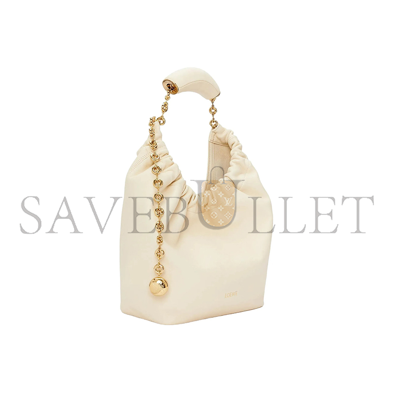 L0ew* small soft nappa sheep leather squeeze bag a914nchx01-2060 (29*24*10.5cm)