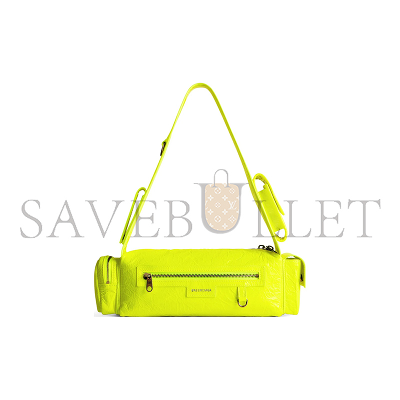 ba1en*iaga S*perbusy sling bag xs in fluorescent yellow 762516210ca7206 (32*12*10cm)