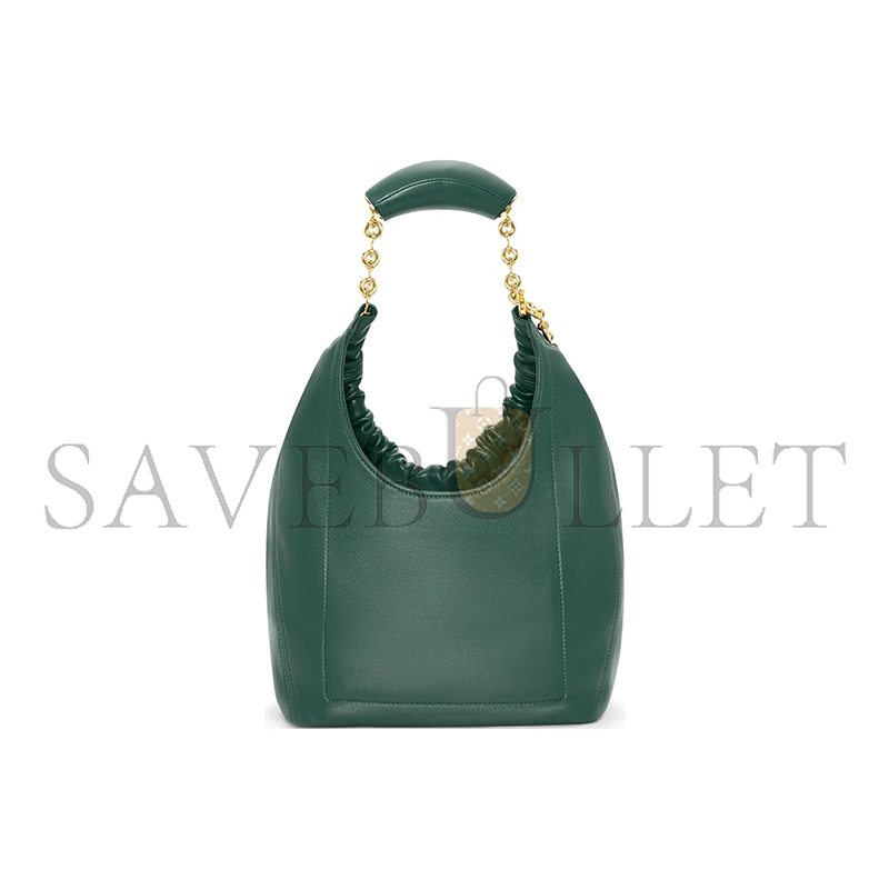 L0ew* small soft nappa sheep leather squeeze bag a914nchx01-4535 (29*24*10.5cm)