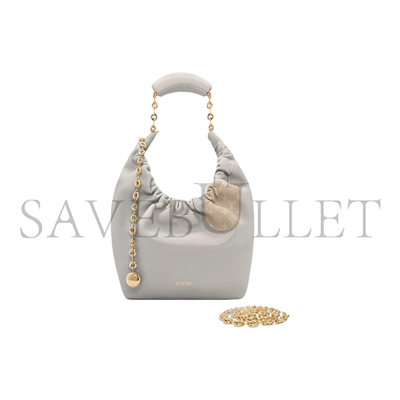 L0ew* small soft nappa sheep leather squeeze bag a914nchx01-6579 (29*24*10.5cm)