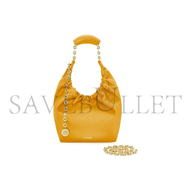L0ew* small soft nappa sheep leather squeeze bag a914nchx01-8478 (29*24*10.5cm)