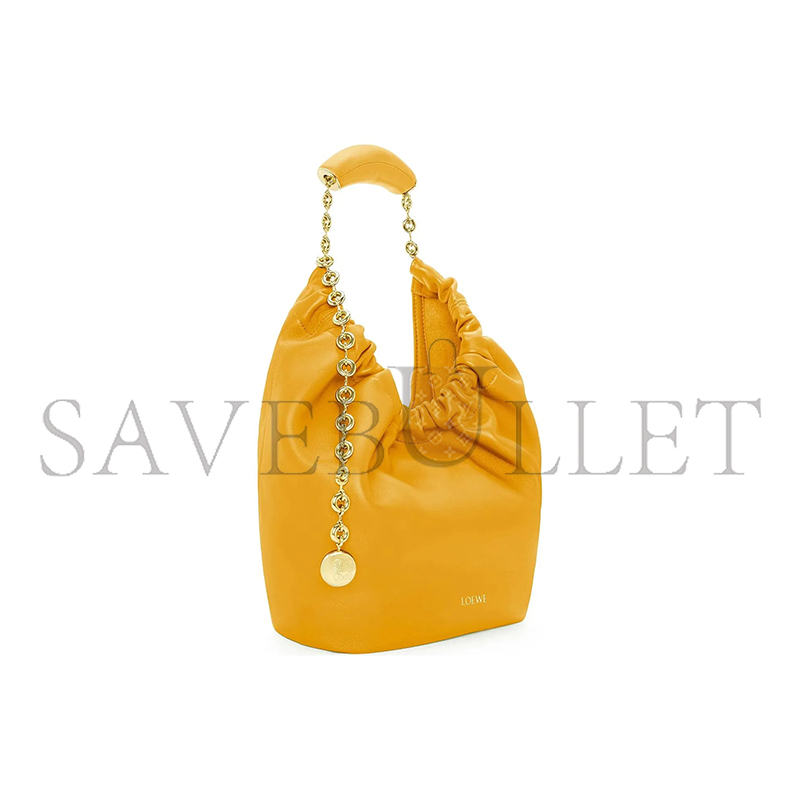 L0ew* small soft nappa sheep leather squeeze bag a914nchx01-8478 (29*24*10.5cm)