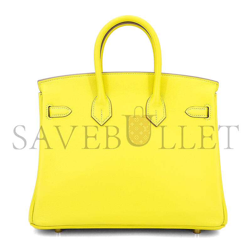 H**me5 birkin 25 lime swift 10132142 (25*20*13cm)